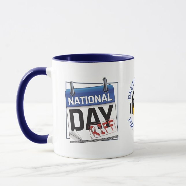 Caneca Dia Nacional da Riff Combo Café Mug (Esquerda)