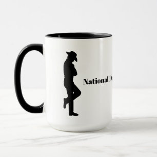 Caneca Dia Nacional do Cowboy Mug