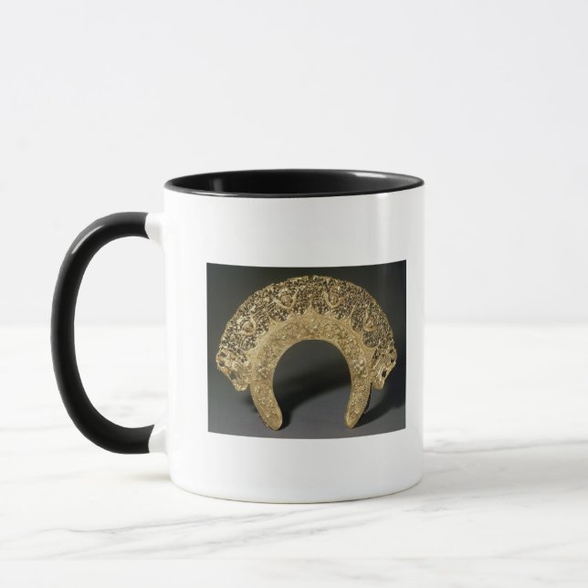 Caneca Diadem do russo com trabalho filigrana (Esquerda)