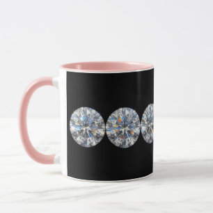 Caneca Diamantes
