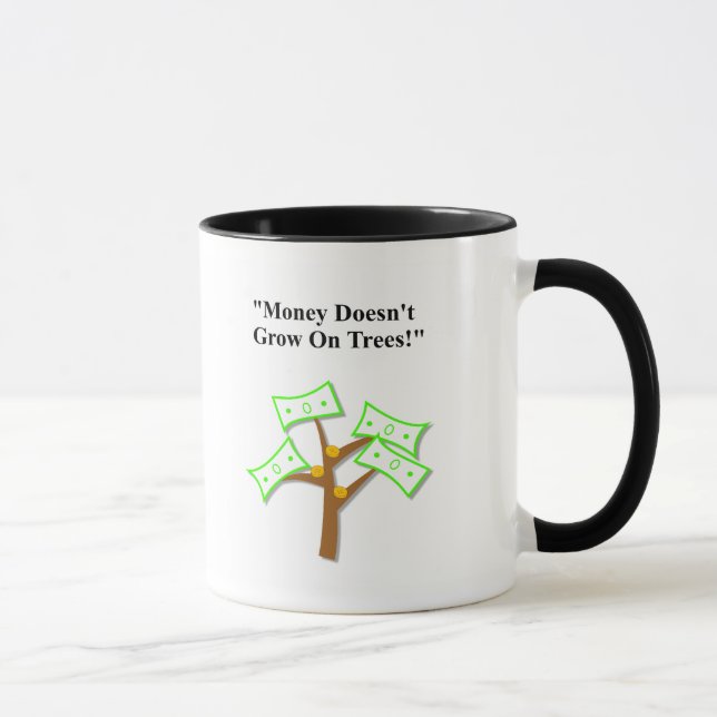 Caneca diária nas árvores de Dadisms o "dinheiro (Direita)