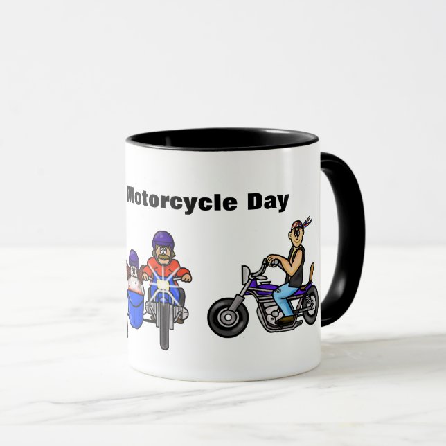 Caneca Diário Nacional de Motocicleta (Frente Esquerda)