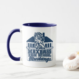 Caneca Dias da Escola Maxbass Mustangs