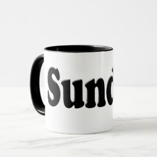 Caneca Dias da Semana - Domingo