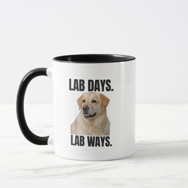 Caneca Dias de Laboratório, Maneiras de Laboratório – Caf (Esquerda)