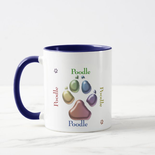 Caneca Dica para ser Poodle Quadrado (Esquerda)