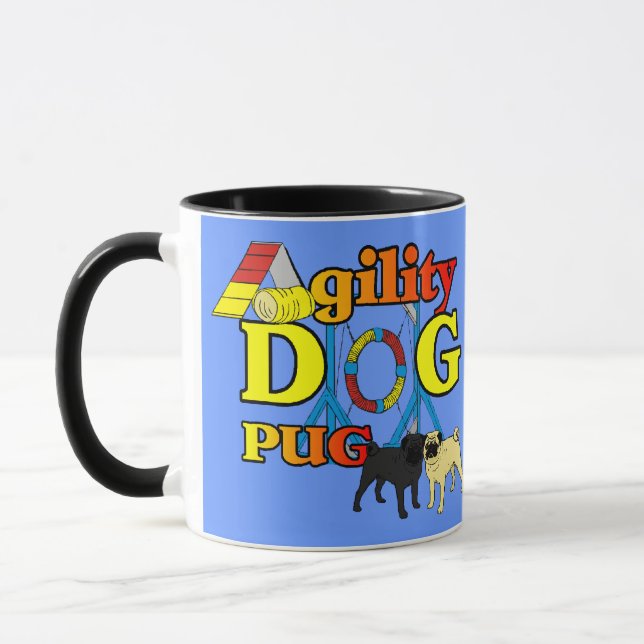 Caneca Dicas de Pug_Agilidade (Esquerda)