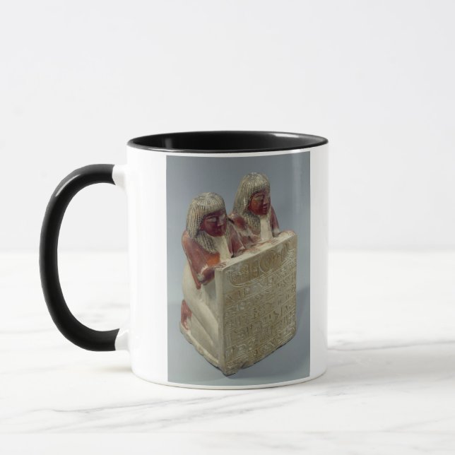Caneca Didi e Pendua que oferecem um hino ao deus de sol (Esquerda)