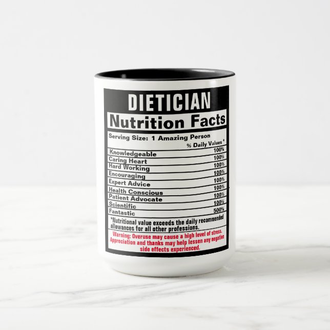 Caneca Dietician Funny Gift Mug (Centro)