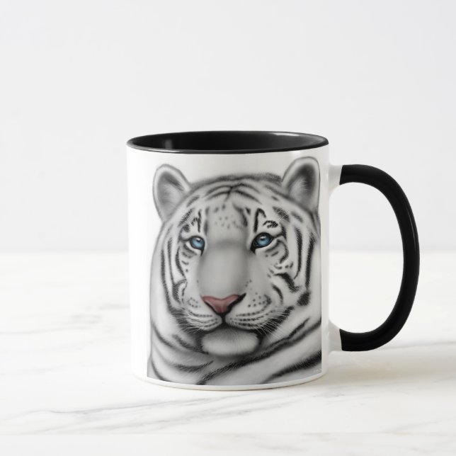 Caneca diferente de dois tigres (Direita)