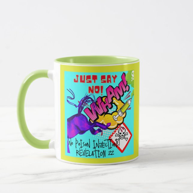 Caneca diga NÃO (Esquerda)