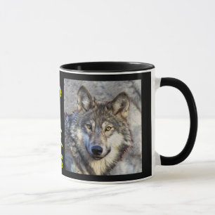 Caneca Dignidade do lobo cinzento