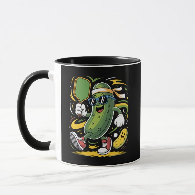 Caneca Dill Pickle Jogando Pickleball (Esquerda)