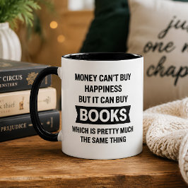 Caneca Dinheiro Engraçado Não Compra Felicidade Comprar L