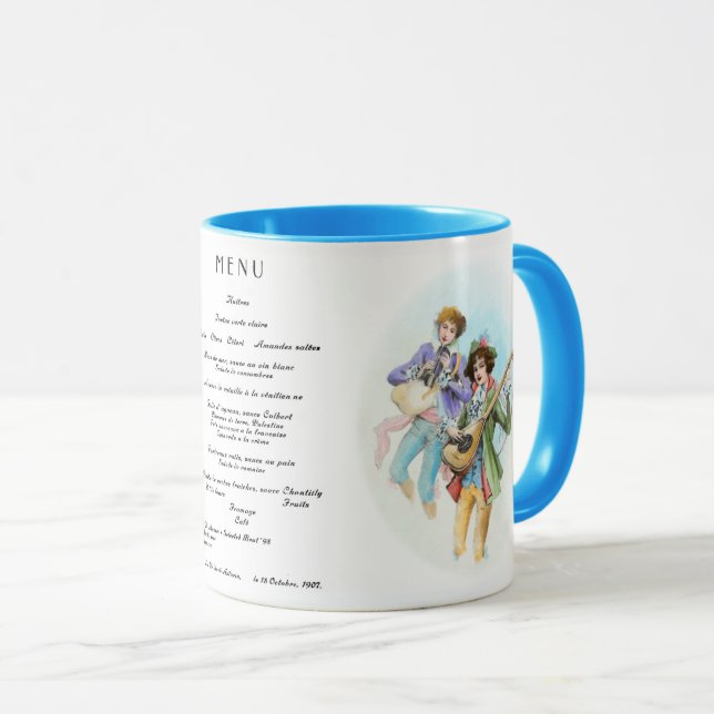 Caneca Dinner Invite at The Waldorf Astoria Hotel, 1907 (Frente Esquerda)