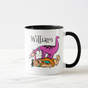 Caneca Dino Licking Fred Flintstone