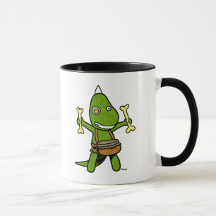 Caneca Dino louco