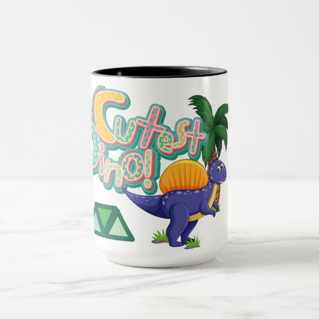 Caneca dino mais bonito (Centro)