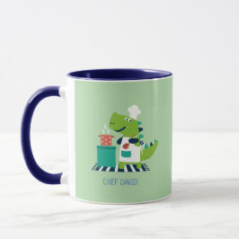 Caneca Dinosaur Chef Personalized Mug