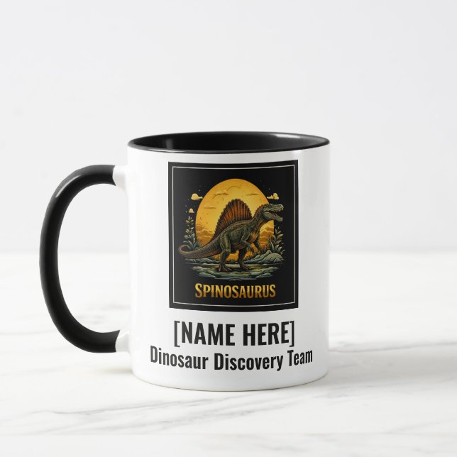 Caneca Dinosaur Pré-Histórico Lua Spinosaurur (Esquerda)