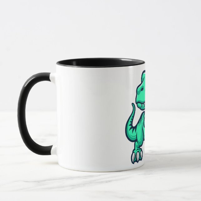 Caneca dinossauro com ovos (Esquerda)