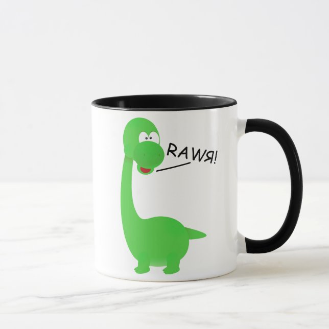 Caneca Dinossauro de Rawrosaur (Direita)