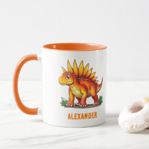 Caneca Dinossauro do Stegossauro