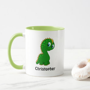Caneca Dinossauro Personalizado Fofo