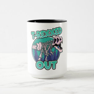 Caneca Dinossauro T-Rexxed Out
