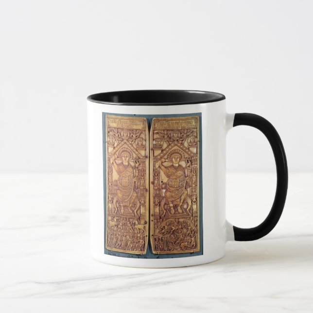 Caneca Diptych consular Anastasius cinzelado (Direita)
