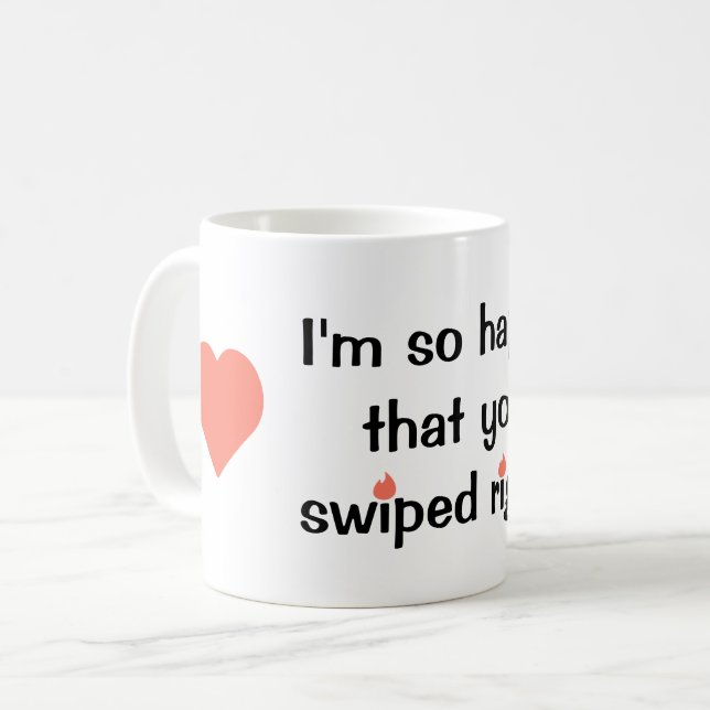 Caneca direita Swiped (Frente Esquerda)