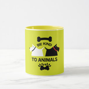 Caneca Direitos de Proteção do Bem-Estar dos Cães Bolic