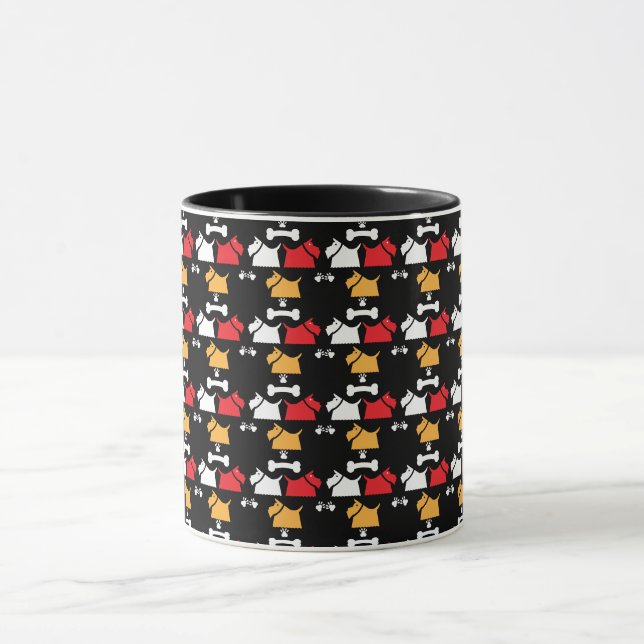 Caneca Direitos de Proteção do Bem-Estar dos Cães | Bolsa (Centro)