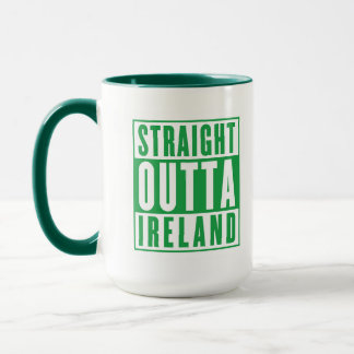 Caneca Direto da Irlanda Dia de São Patrício Irlandês