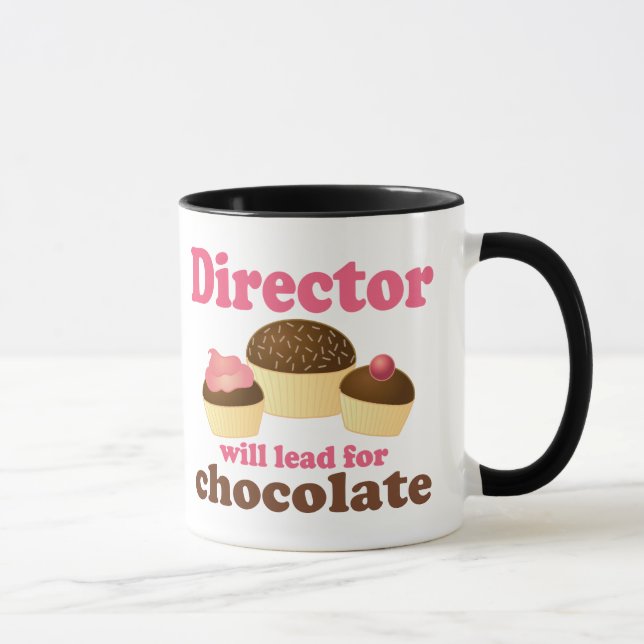 Caneca Diretor Condução para o chocolate (Direita)