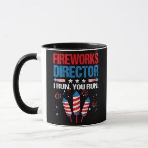 Caneca Diretora De Fogos De Artifícios Eu Lhe Faço Um Eng