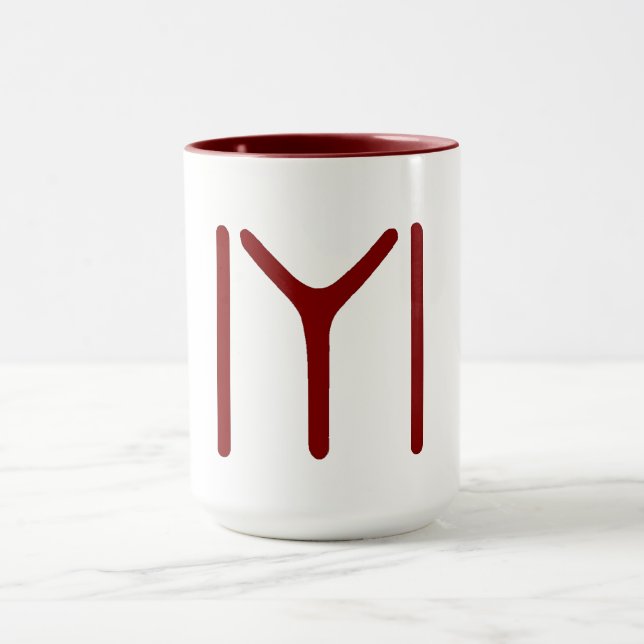 Caneca Diriliş ErtuğRule/Kayı Flag Mug (Centro)