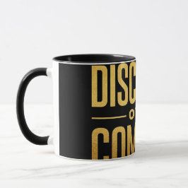 Caneca Disciplina Sobre Conforto – Minimalista Pre