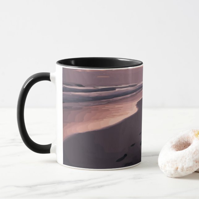 Caneca Distância da Terra (Com Donut)
