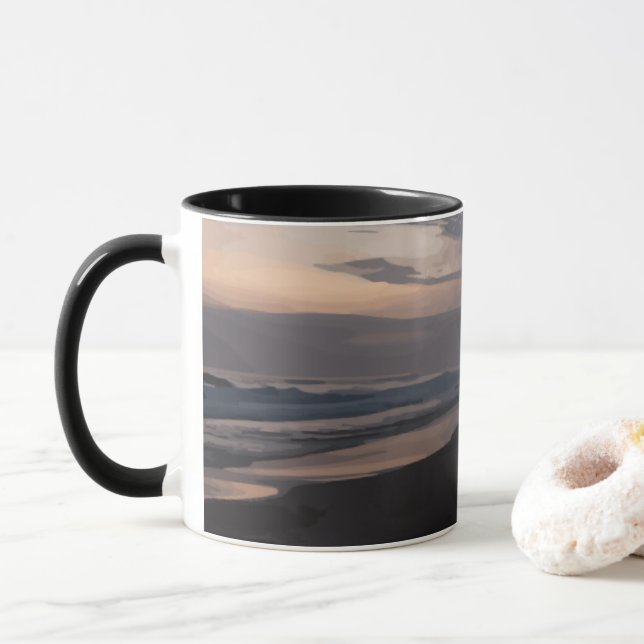 Caneca Distância da Terra (Com Donut)
