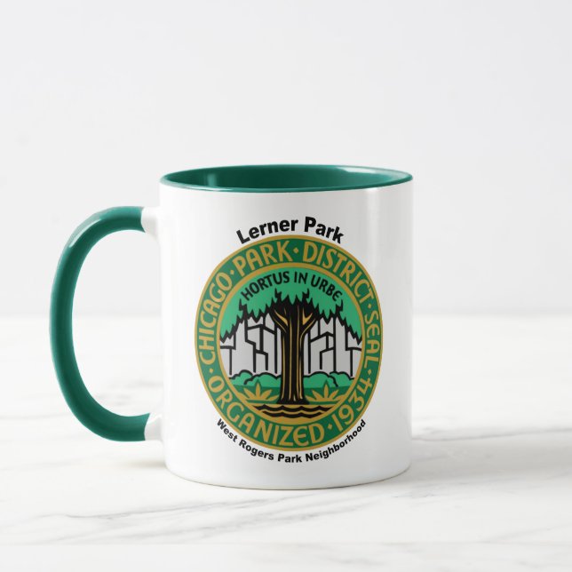 Caneca Distrito de Parques de Chicago, Parque Lerner (Esquerda)