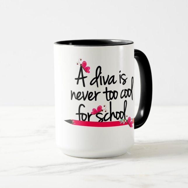 Caneca Diva Gift Mug (Frente Esquerda)