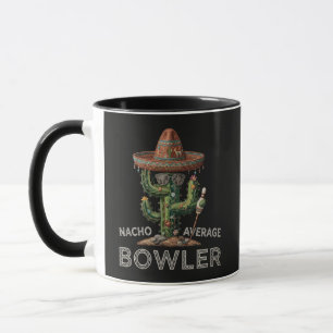 Caneca Diversão de Jogador de Boliche Não Mediano