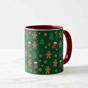 Caneca Diversão de Natal com Pão de Mel