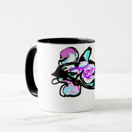 Caneca Diversão de onda de golfinho