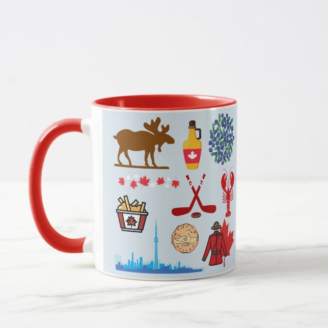 Caneca Diversão do Canadá (Esquerda)