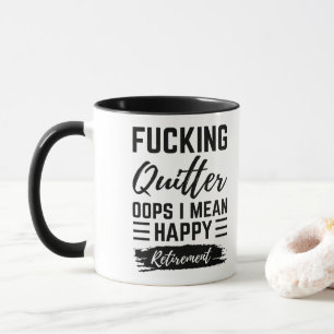Caneca Diversão - F*cking Oops Quero Dizer Boas Retiradas