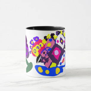 Caneca Diversão legal pavão 