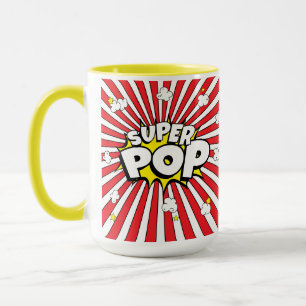 Caneca Diversão SUPER POP! Um humor de pai 'cafona' (troc