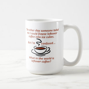 Caneca Divertida de Café Sobrando